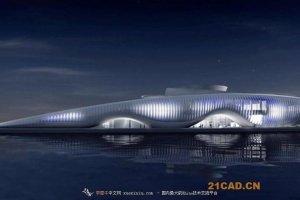 每日一练  韩国丽水世博馆建模